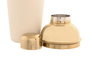 DKD Home Decor Coctelera Inox Blanco Rugosa 500 ML
