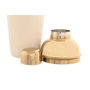 DKD Home Decor Coctelera Inox Blanco Rugosa 500 ML
