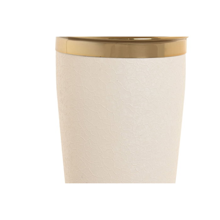 DKD Home Decor Coctelera Inox Blanco Rugosa 500 ML