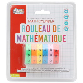 Jeux 2 momes Rollo Matemático Desmontable para Aprender Sumas, Restas, Multiplicaciones y Divisiones, Juguete Educativo para Mayores de 5 Años