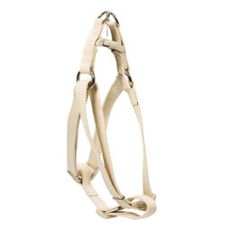 Nayeco Arnés Mac Leather Cotton Beige 10mm x 26-40cm
