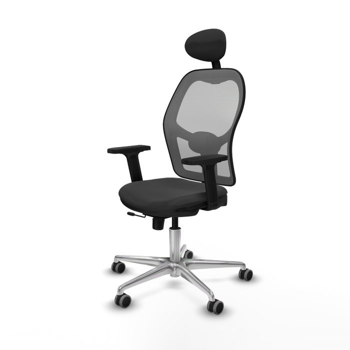 PIQUERAS Y CRESPO Silla de oficina Jorquera con mecanismo Sincro/Traslack Gris PIQUERAS Y CRESPO Silla de oficina Jorquera con mecanismo Sincro/Traslack Gris