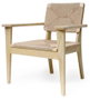 DKD Home Decor Silla Olmo Fibra Natural 83x62x84 cm