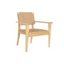 DKD Home Decor Silla Olmo Fibra Natural 83x62x84 cm