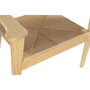 DKD Home Decor Silla Olmo Fibra Natural 83x62x84 cm