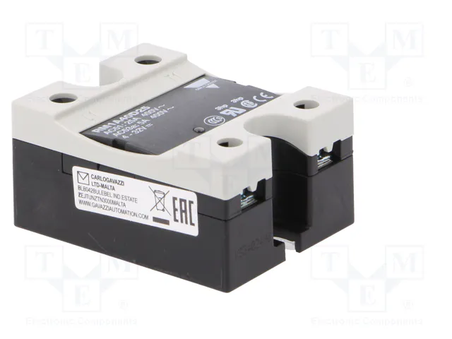 CARLO GAVAZZI RM1A40D25 Relé de semiconductor monofásico 25A 42-440VAC