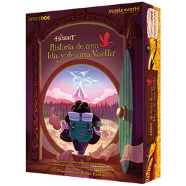 Reiner Knizia - Juego de Mesa El Hobbit: Historia de una Ida y de una Vuelta - Aventura Narrativa y Competitiva para 1-4 Jugadores - Idioma Español - Ref. ODGRWM0101ES