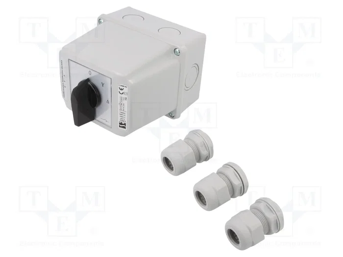 SPAMEL Interruptor de levas estrella-triángulo 63A IP65 SPAMEL Interruptor de levas estrella-triángulo 63A IP65