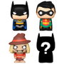 FUNKO Blister 4 figuras Bitty POP DC Comics Batman