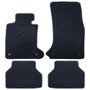 OCC Design Alfombrilla a Medida BMW E61 Serie 5 Touring 2004-2010, 5 Piezas, Reverso Antideslizante, Taconera Refuerzo Conductor, Referencia OCCBW0012