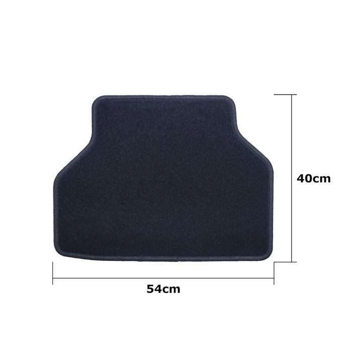 OCC Design Alfombrilla a Medida BMW E61 Serie 5 Touring 2004-2010, 5 Piezas, Reverso Antideslizante, Taconera Refuerzo Conductor, Referencia OCCBW0012