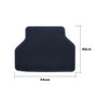 OCC Design Alfombrilla a Medida BMW E61 Serie 5 Touring 2004-2010, 5 Piezas, Reverso Antideslizante, Taconera Refuerzo Conductor, Referencia OCCBW0012