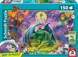 Schmidt Spiele Puzzle SCH4001504565770 Pequeño Dragón 150 Piezas Edad 7+