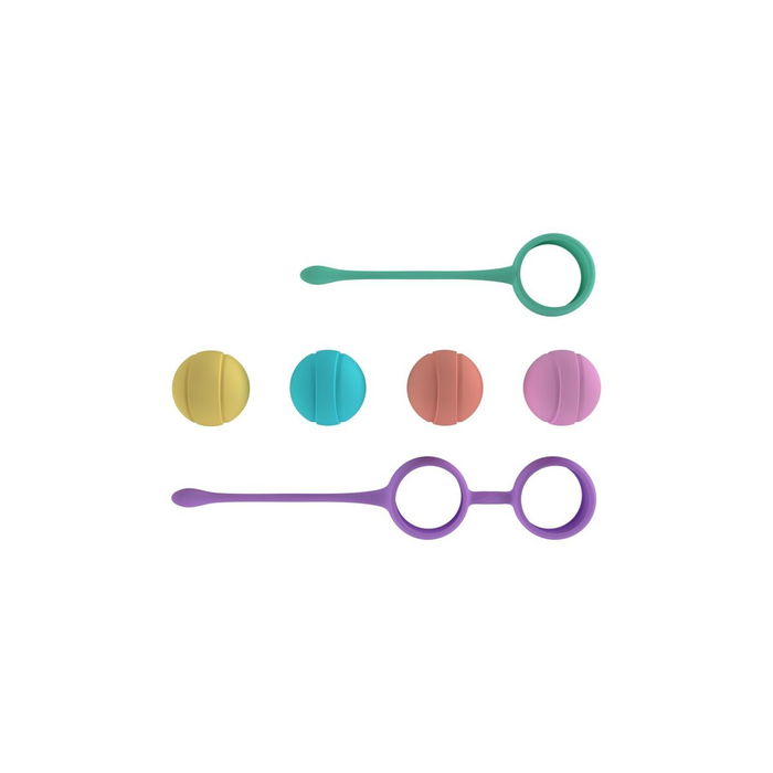 Set de Bolas Chinas Party Color Toys Silicona 3 Piezas