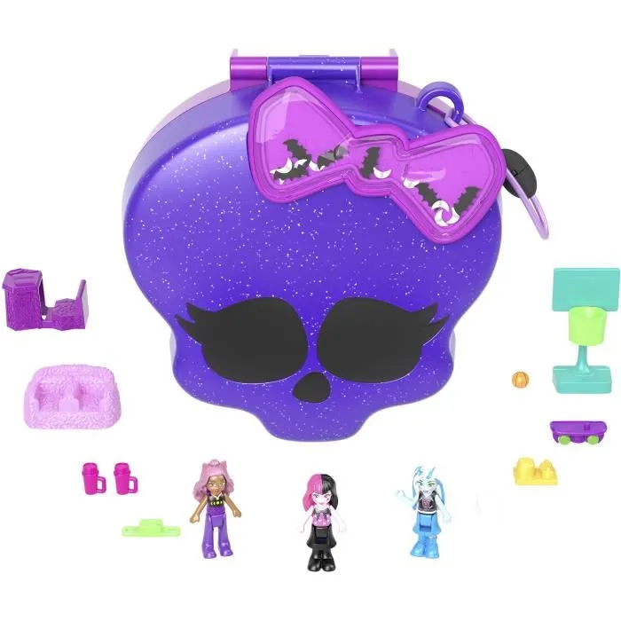 Polly Pocket Caja Monster High HVV58 Polly Pocket Caja Monster High HVV58