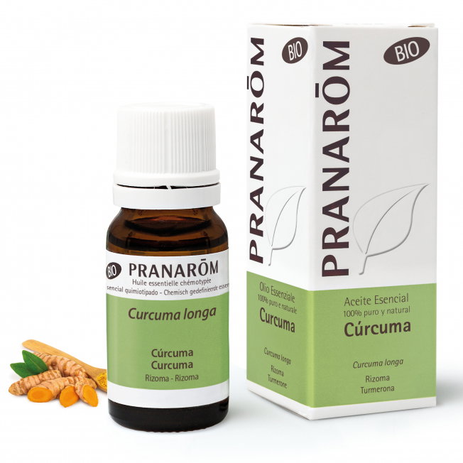 PRANAROM Aceite esencial Cúrcuma rizoma BIO 10 ml PRANAROM Aceite esencial Cúrcuma rizoma BIO 10 ml