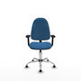 PIQUERAS Y CRESPO Silla de oficina Algarra Azul claro
