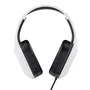 Trust GXT 415 Zirox Auriculares Gaming con Micrófono Plegable, Alámbrico, Jack 3.5mm, Diadema Ajustable, Blanco y Negro, Compatible con PS5, PC y Mac