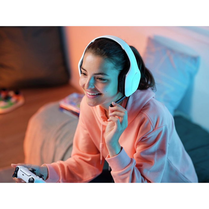 Trust GXT 415 Zirox Auriculares Gaming Blancos