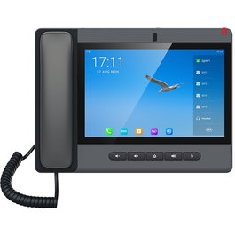 Fanvil A320 - Teléfono IP con Pantalla Táctil Android 10.1", 20 Líneas, Vídeo 1080p, WiFi, Bluetooth, PoE, Negro