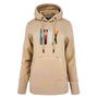 Sudadera con Capucha Mujer Joluvi Cotton Ski Ecru M