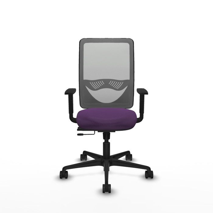 PIQUERAS Y CRESPO Silla de oficina Zulema Morado y Gris con mecanismo Sincro/Traslack PIQUERAS Y CRESPO Silla de oficina Zulema Morado y Gris con mecanismo Sincro/Traslack