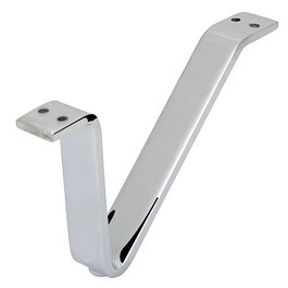 Q&Q Pata Metal Velvet A30 H120 Cromo para Mueble Sofá 120 mm
