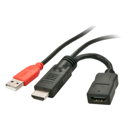 Lindy Adaptador HDMI Macho a USB Tipo A, 0.15 m