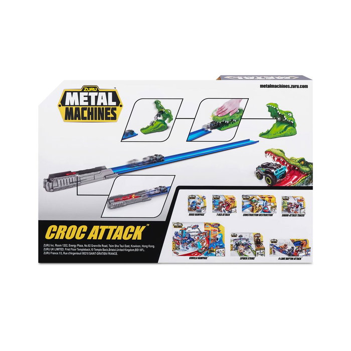 Zuru Metal Machines Croc Attack con coche y lanzador Zuru Metal Machines Croc Attack con coche y lanzador