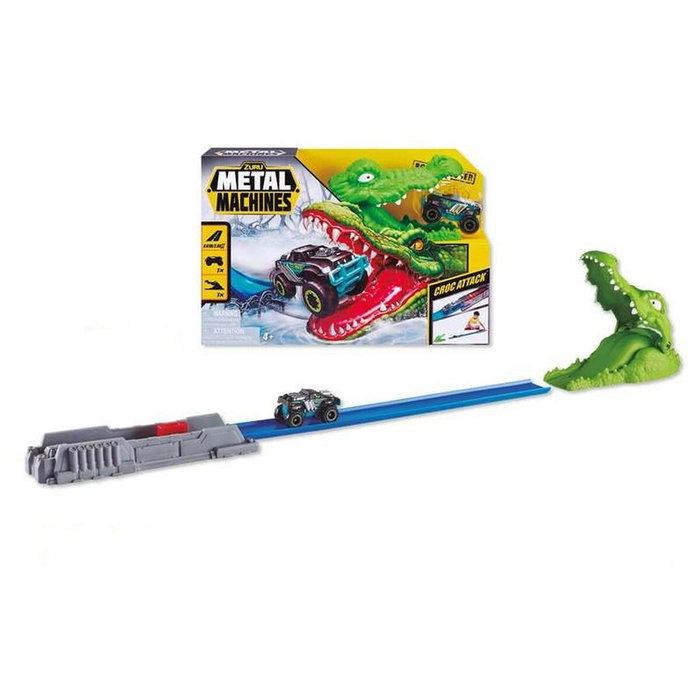Zuru Metal Machines Croc Attack con coche y lanzador Zuru Metal Machines Croc Attack con coche y lanzador