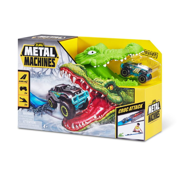 Zuru Metal Machines Croc Attack con coche y lanzador Zuru Metal Machines Croc Attack con coche y lanzador