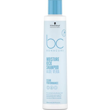 Schwarzkopf BC MOISTURE KICK 250 ml de Champú Hidratante Cheríaa para Todo Tipo de Cabello, Seco o Rizado Schwarzkopf BC MOISTURE KICK 250 ml de Champú Hidratante Cheríaa para Todo Tipo de Cabello, Seco o Rizado