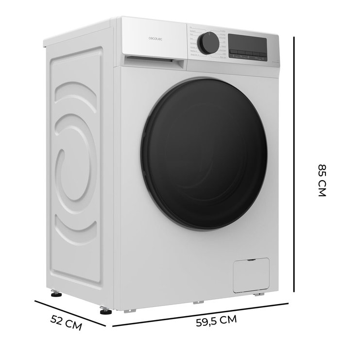 Cecotec Bolero DressCode 8450 Inverter Lavadora Blanca 8 kg 1400 rpm