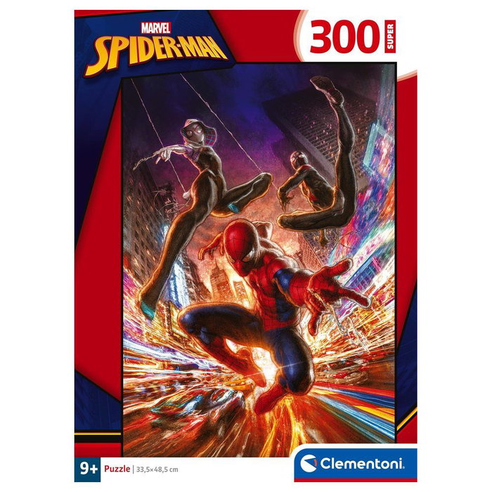 CLEMENTONI Puzzle Super Spiderman Marvel 300 piezas