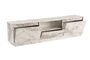 Vanguard Fressia Marble Soporte de TV Elegante Color Mármol Freesia 160cm Ancho