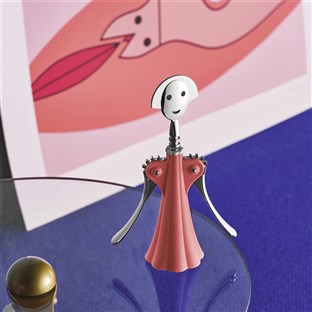 Alessi AM01 Anna G. Sacacorchos en Resina, Rosa