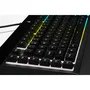 Corsair K55 RGB PRO Teclado Gaming USB Alámbrico con Retroiluminación RGB, QWERTY Español, Negro, Completo (100%) con Reposamuñecas Extraíble