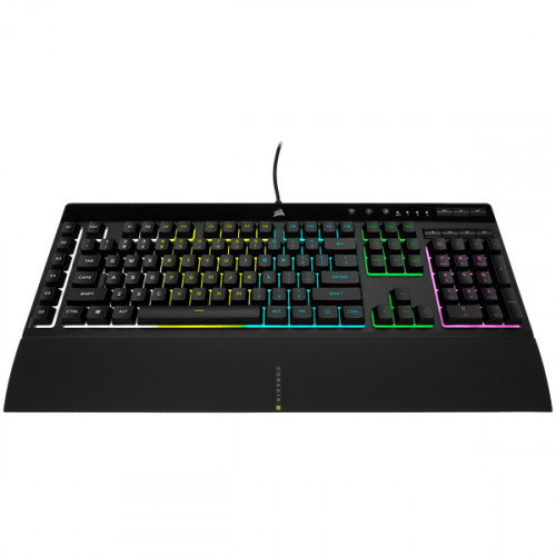 Corsair K55 RGB PRO Teclado Gaming con Retroiluminación RGB y Diseño QWERTY Español Corsair K55 RGB PRO Teclado Gaming con Retroiluminación RGB y Diseño QWERTY Español