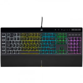Corsair K55 RGB PRO Teclado Gaming con Retroiluminación RGB y Diseño QWERTY Español
