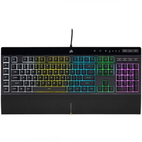 Corsair K55 RGB PRO Teclado Gaming con Retroiluminación RGB y Diseño QWERTY Español Corsair K55 RGB PRO Teclado Gaming con Retroiluminación RGB y Diseño QWERTY Español