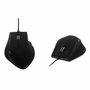 T'nB Muergo Ratón Ergonómico con Cable 1600 DPI Negro