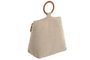 DKD Home Decor Sujetapuertas de Yute y Algodón con Concha, Surtido de 3 Unidades
