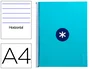 Antartik Cuaderno Espiral A4 Turquesa 80 Hojas 90g