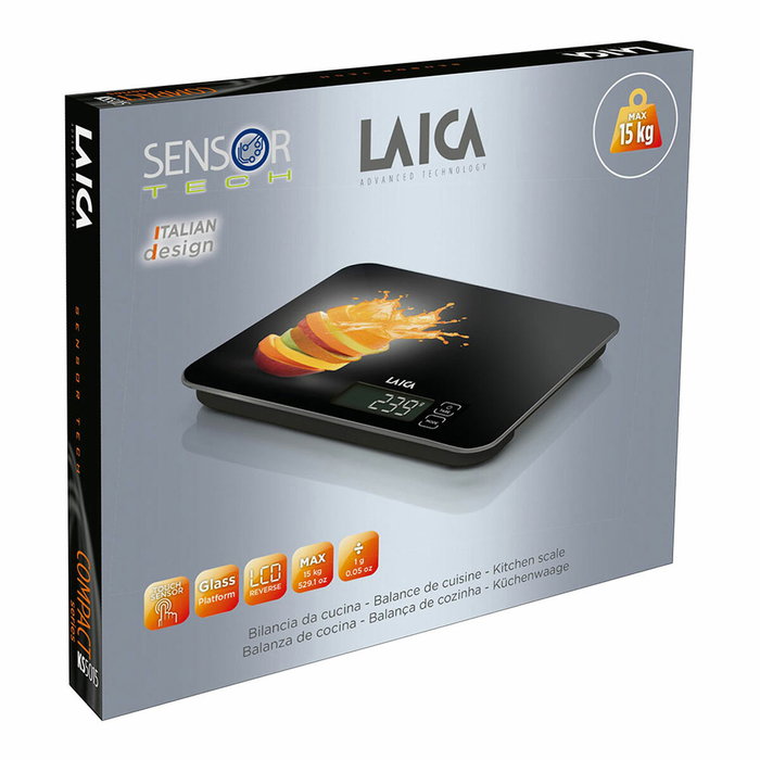 Laica Báscula electrónica de cocina Naranjas Laica Báscula electrónica de cocina Naranjas