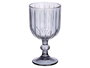 Vivalto Copa Vino Rayas 380 ml Humo Gris 9x16.4x9 cm (Set de 24)