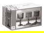Vivalto Copa Vino Rayas 380 ml Humo Gris 9x16.4x9 cm (Set de 24)