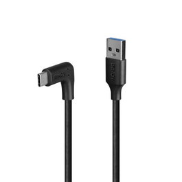 Lindy Cable USB 3.2 Type C a A 1.5m con conector angular 90°