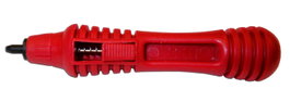 Perforador de riego a granel rojo para tubo 3 mm UH=1158