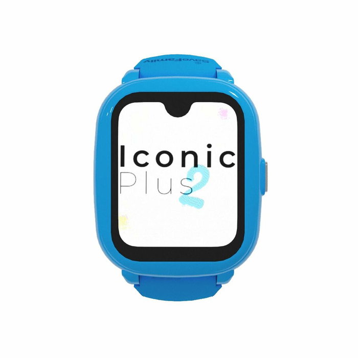 Savefamily Reloj Inteligente Infantil Iconic Plus 2 con GPS y Llamada, Azul
