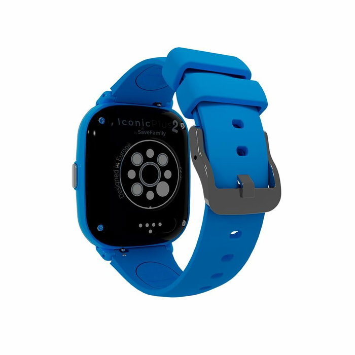 Savefamily Reloj Inteligente Infantil Iconic Plus 2 con GPS y Llamada, Azul